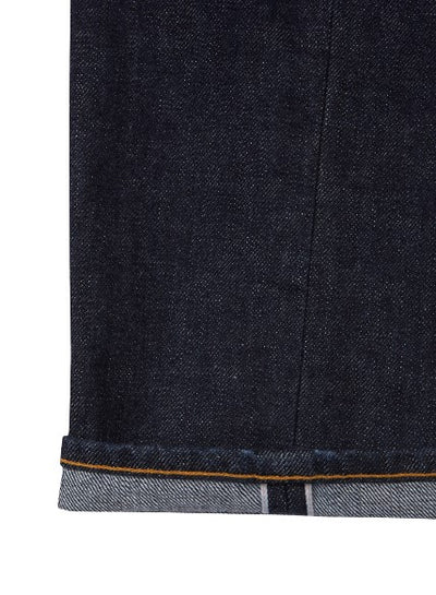 FTA 912 JOHN Selvedge Twist Denim Indigo Rinse