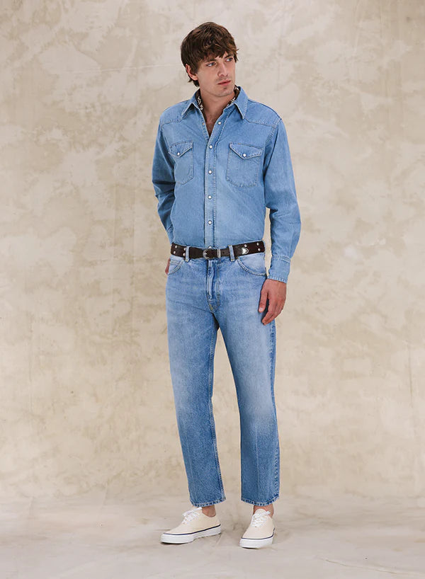 Fortela JASON Denim High Waist Bleach Wash