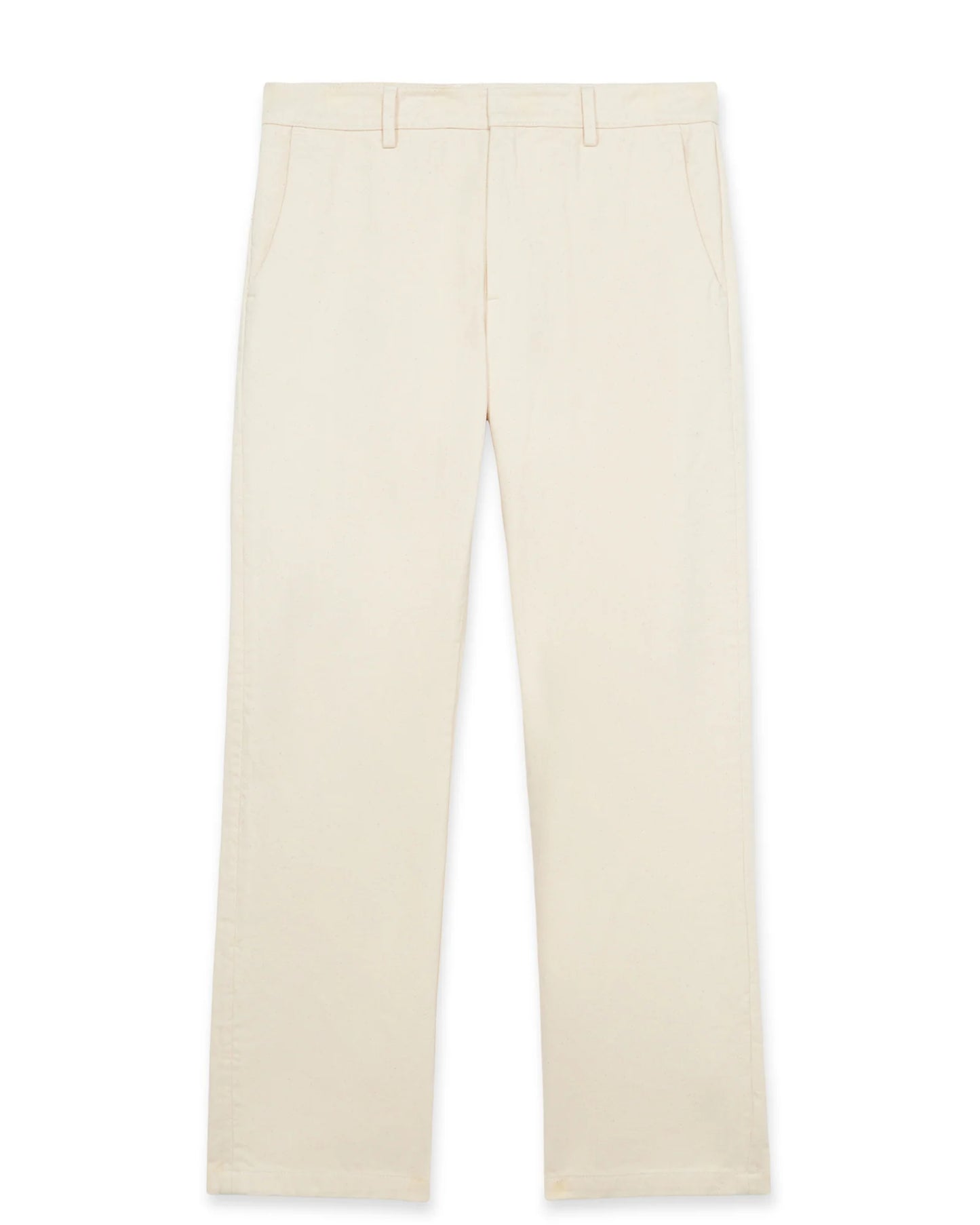 FTA MAINE Heavy Cotton Trousers Ecru