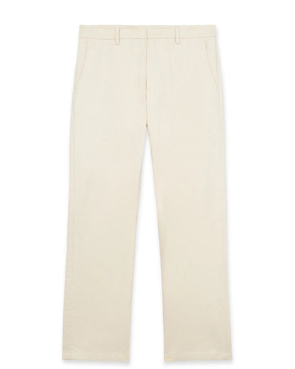FTA MAINE Heavy Cotton Trousers Ecru