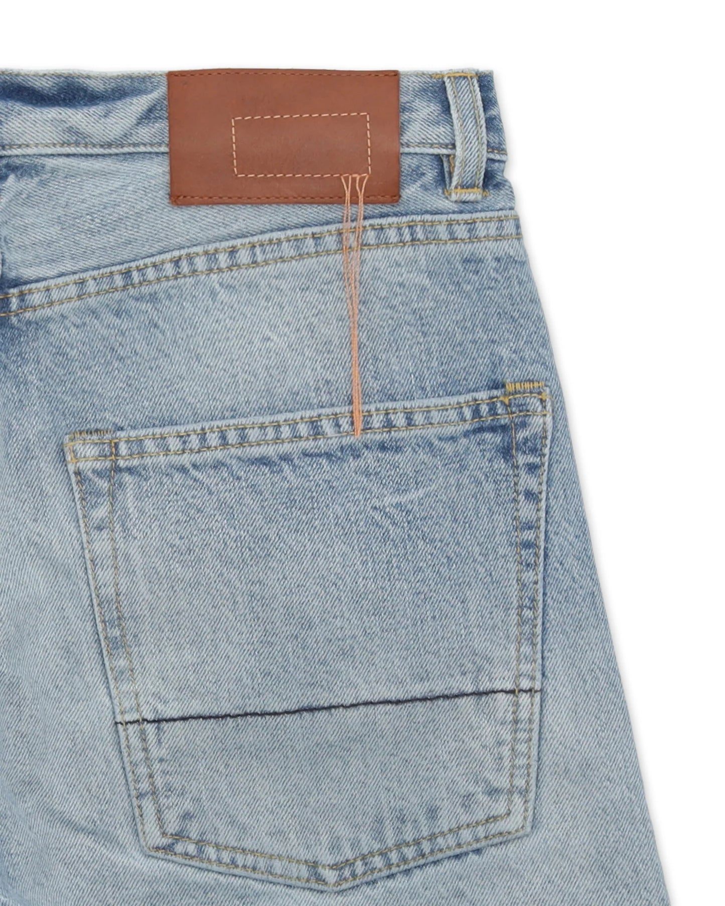 FTA 965 JOHN Selvedge Bleach Wash Denim