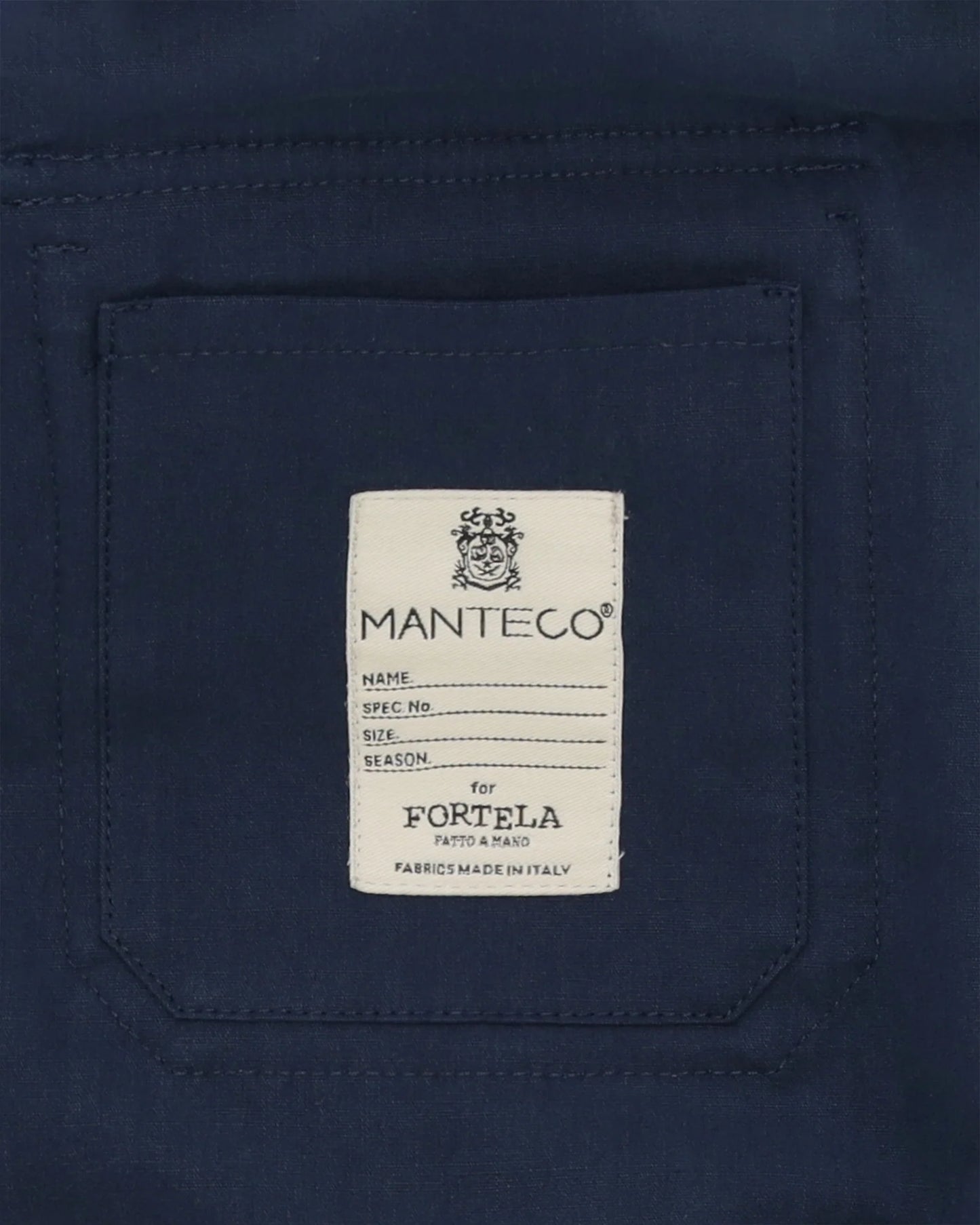 Fortela ALBERT Cotton Jacket Navy