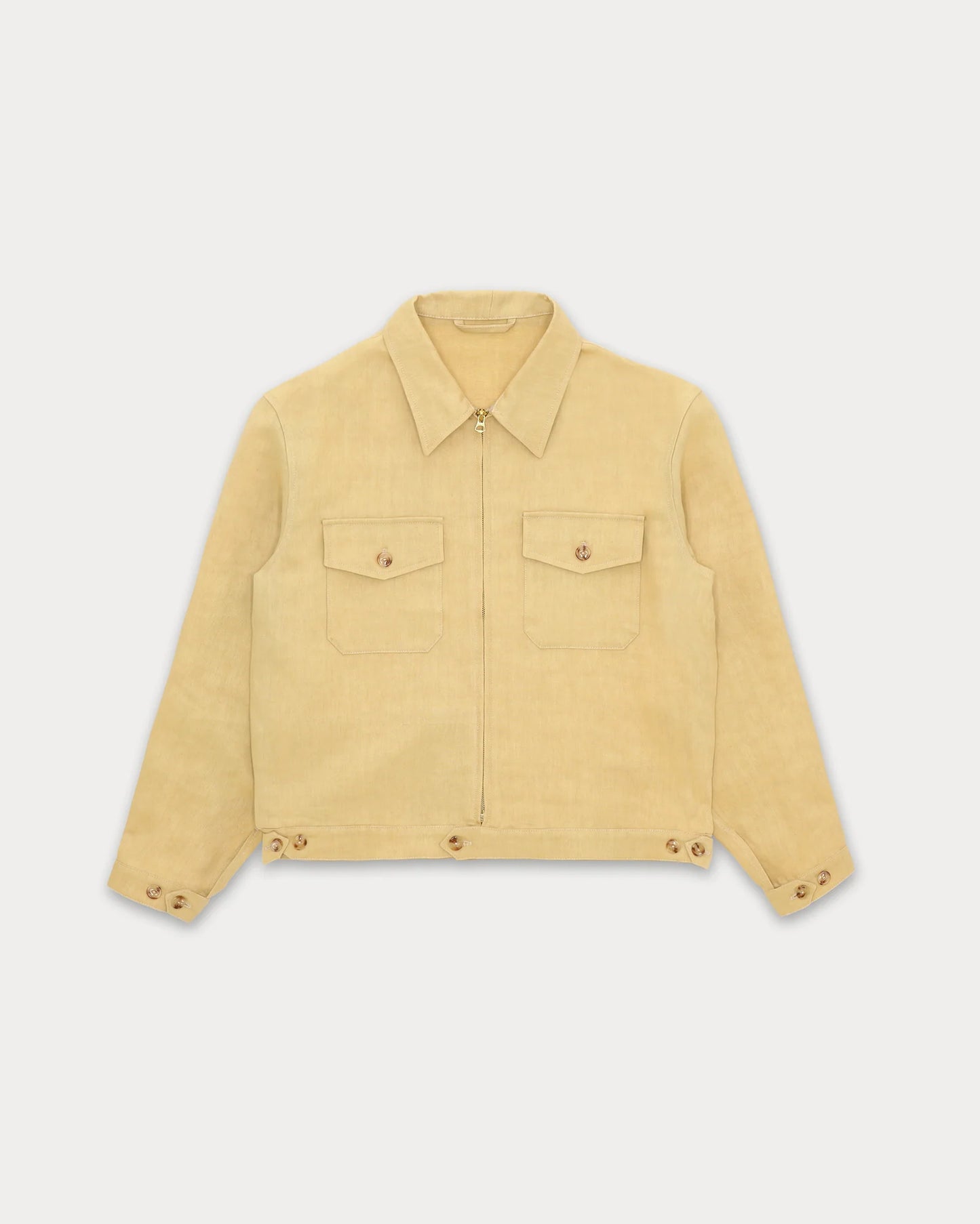 Fortela ALBERT Linen Jacket Camel