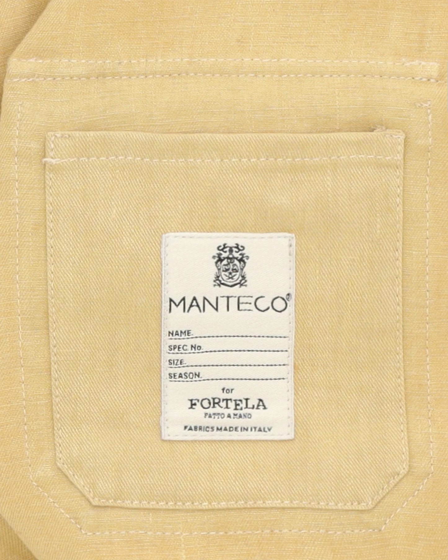 Fortela ALBERT Linen Jacket Camel