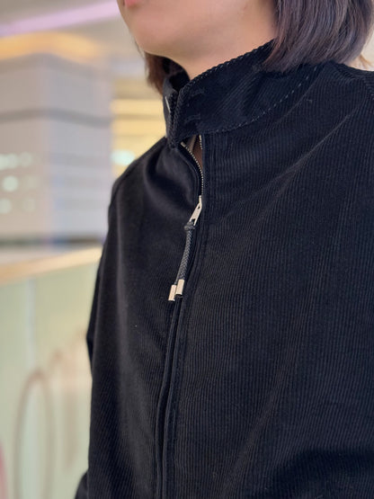 GBS MEDUSA 2 Corduroy Harrington Jacket A5771 Black
