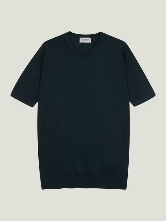 JSY KEMPTON Men Sea Island Cotton T-Shirt Rainforest