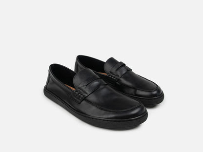 GRL ASLIN Barefoot Loafer Black Calf