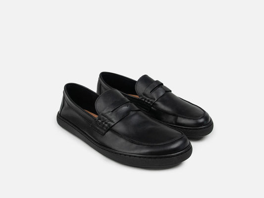 GORAL ASLIN Barefoot Loafer Black Calf