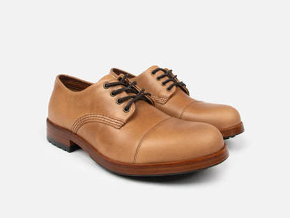 GRL CASTLETON Traditional Service Shoe Horween Natural