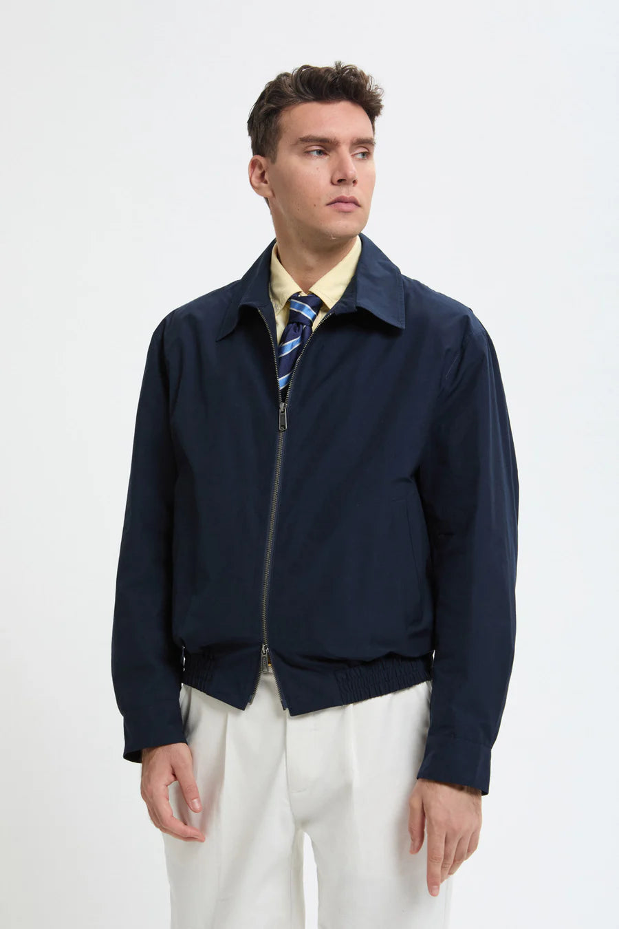 BRA G18 Classic Collar Jacket Navy