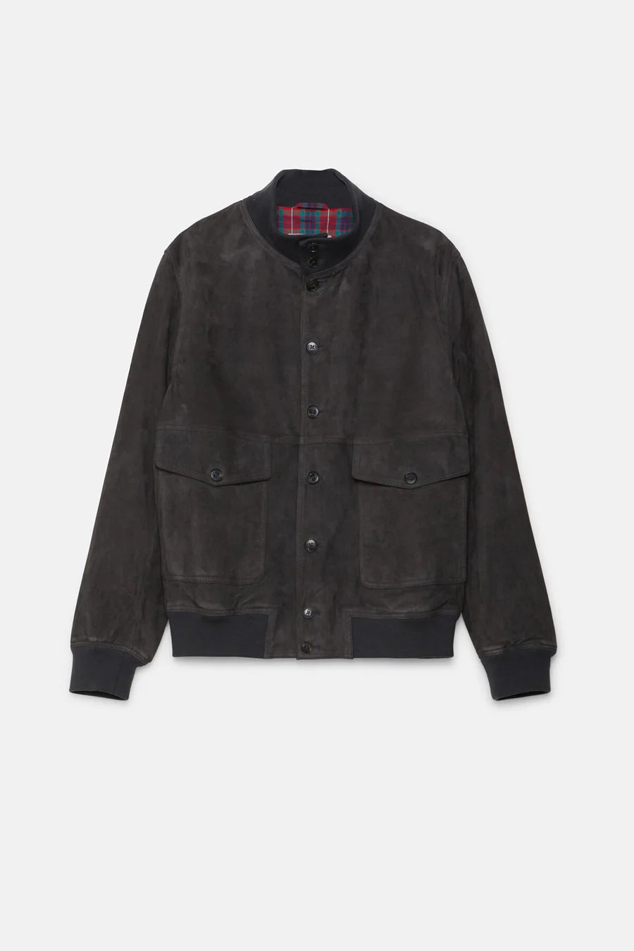 BRA Suede Blouson Jacket December sky