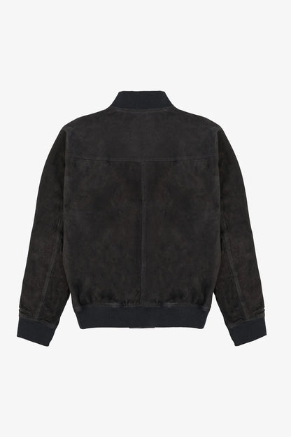 BRA Suede Blouson Jacket December sky