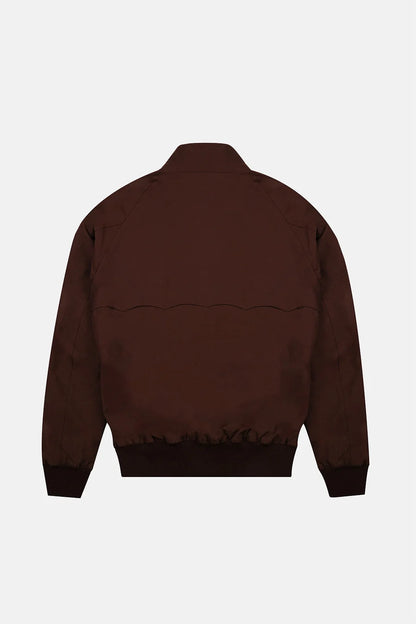 BRA G9 Classic Harrington Jacket Brown Cigar
