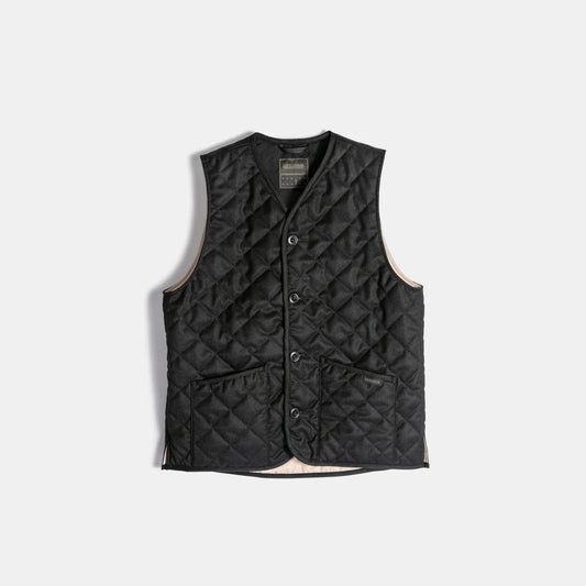 LVH Black Edition Wool Button Front Gilet