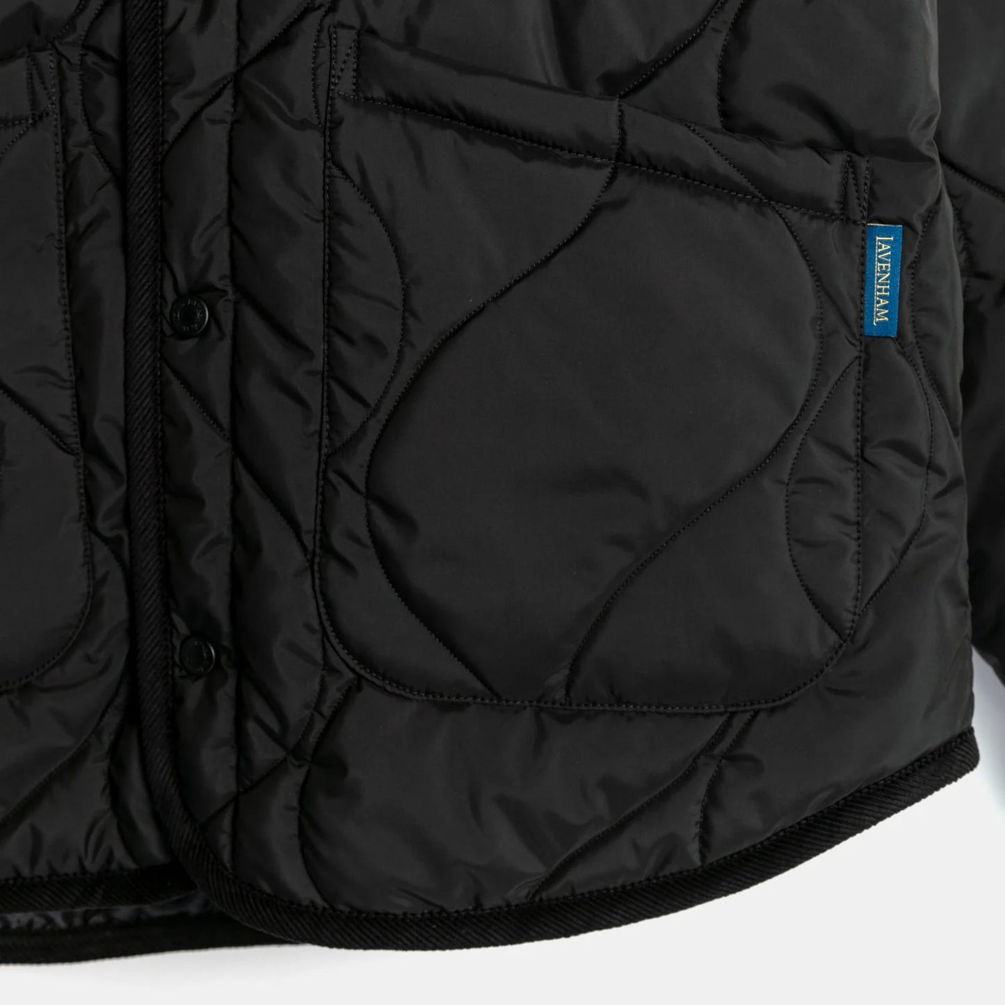 LVH Quilt Liner Jacket Sable Black