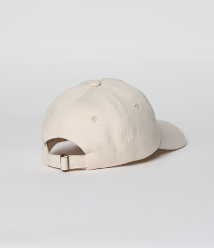 MERZB CAP01T Swan Logo Organic Cotton Twill Cap Nature