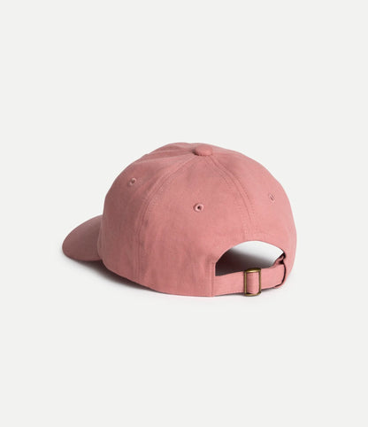 MERZB CAP02 MBS Logo Organic Cotton Twill Cap Rosewood