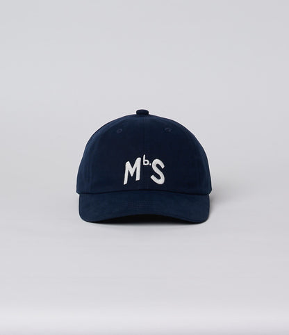 MERZB CAP02 Mbs Logo Organic Cotton Cap Night Blue