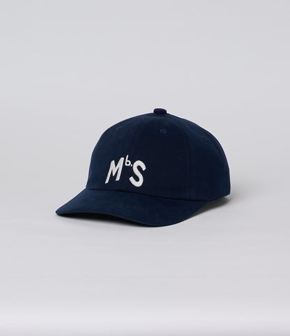 MERZB CAP02 Mbs Logo Organic Cotton Cap Night Blue