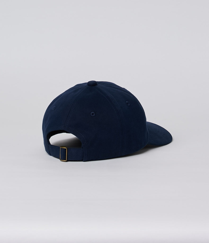 MERZB CAP02 Mbs Logo Organic Cotton Cap Night Blue