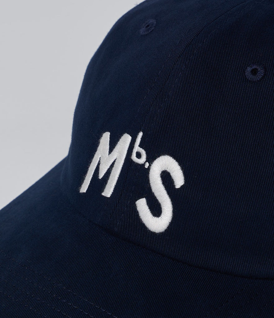MERZB CAP02 Mbs Logo Organic Cotton Cap Night Blue