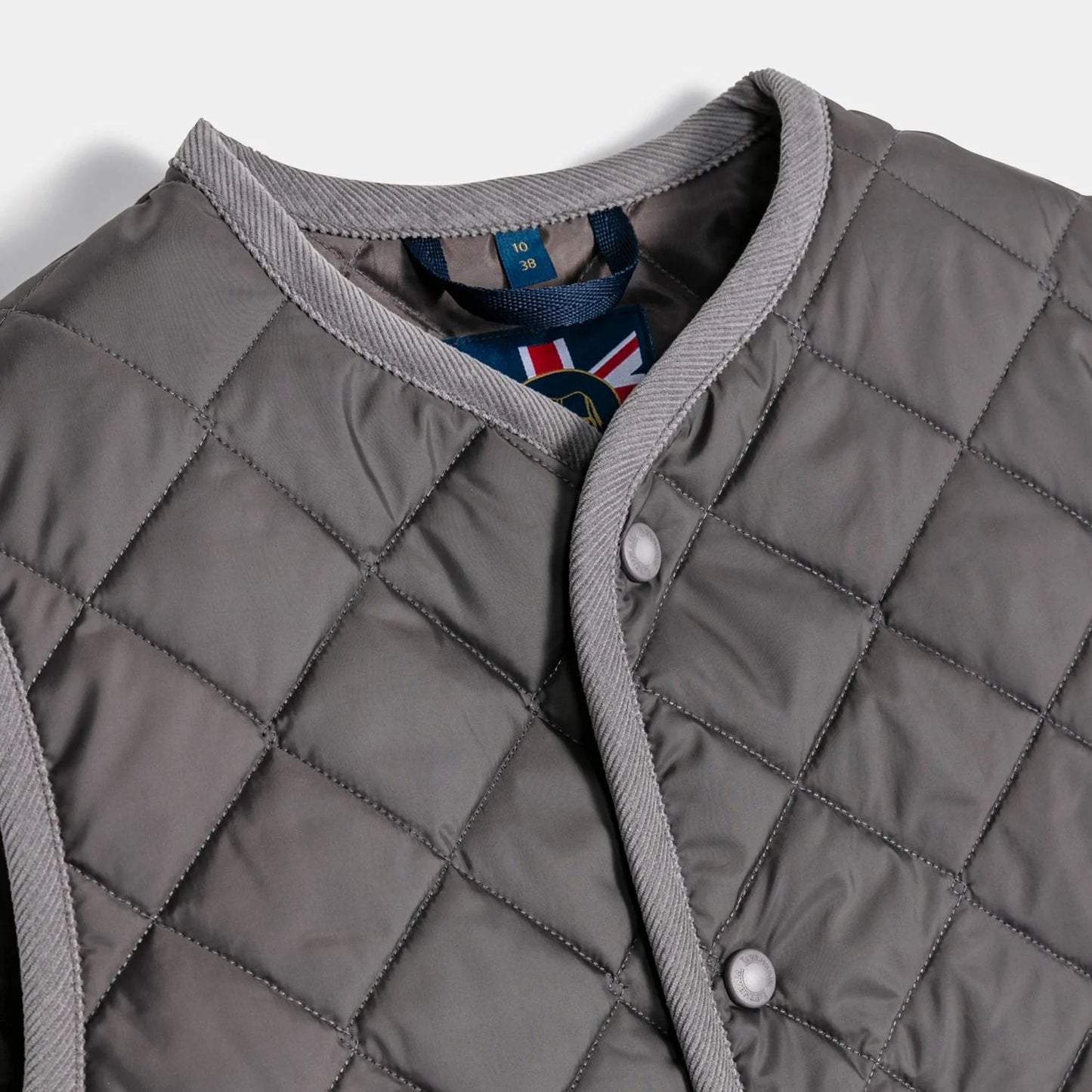 LVH Cocoon THORNHAM Cropped Gilets Regent Grey