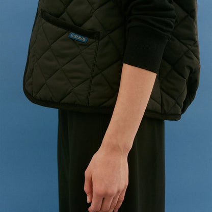 LVH Cocoon THORNHAM Cropped Gilets Sable Black