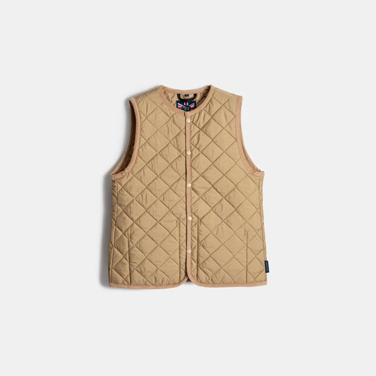 LVH Women CORNARD Lavenster Quilted Gilet Ochre