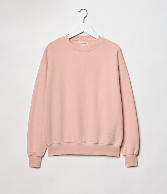 MERZB CREW01 Relaxed Cotton Soft Fleece Sweatshirt Melba