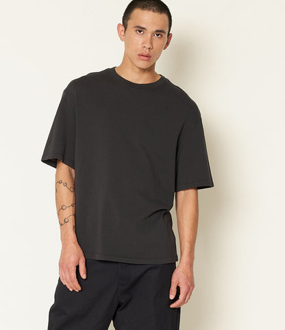 MZB CTOS04 Oversized Fit T-Shirt Organic Cotton 7.1oz Charcoal