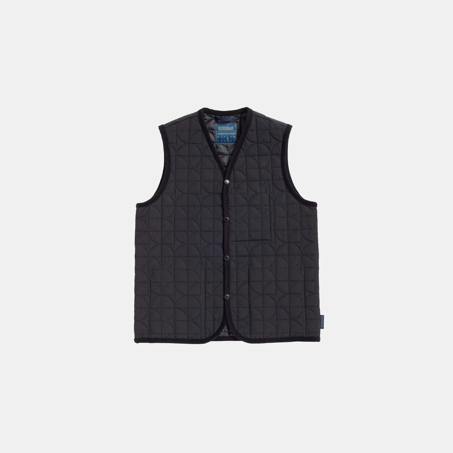 LVH Mens DUBLIN Water Resistant Gilets Black