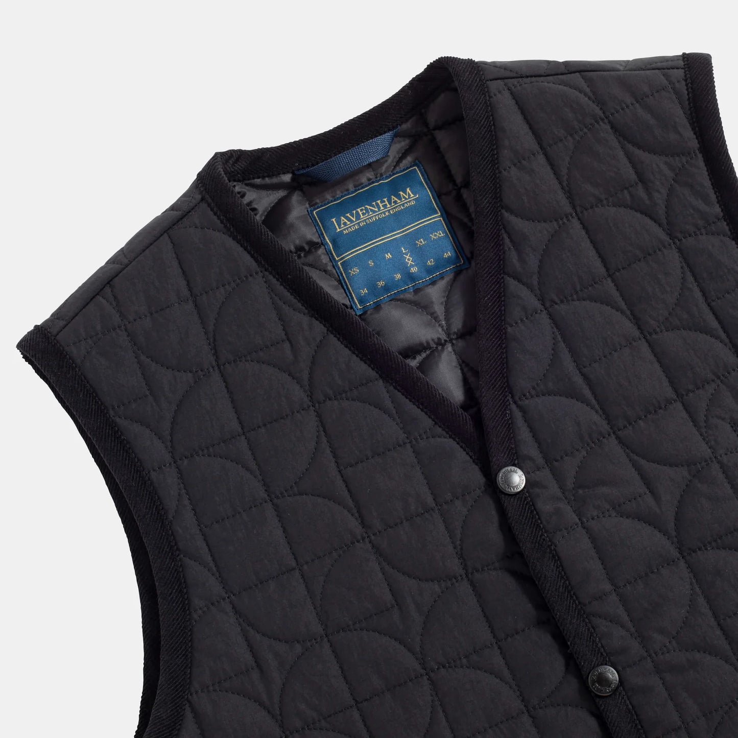 LVH Mens DUBLIN Water Resistant Gilets Black