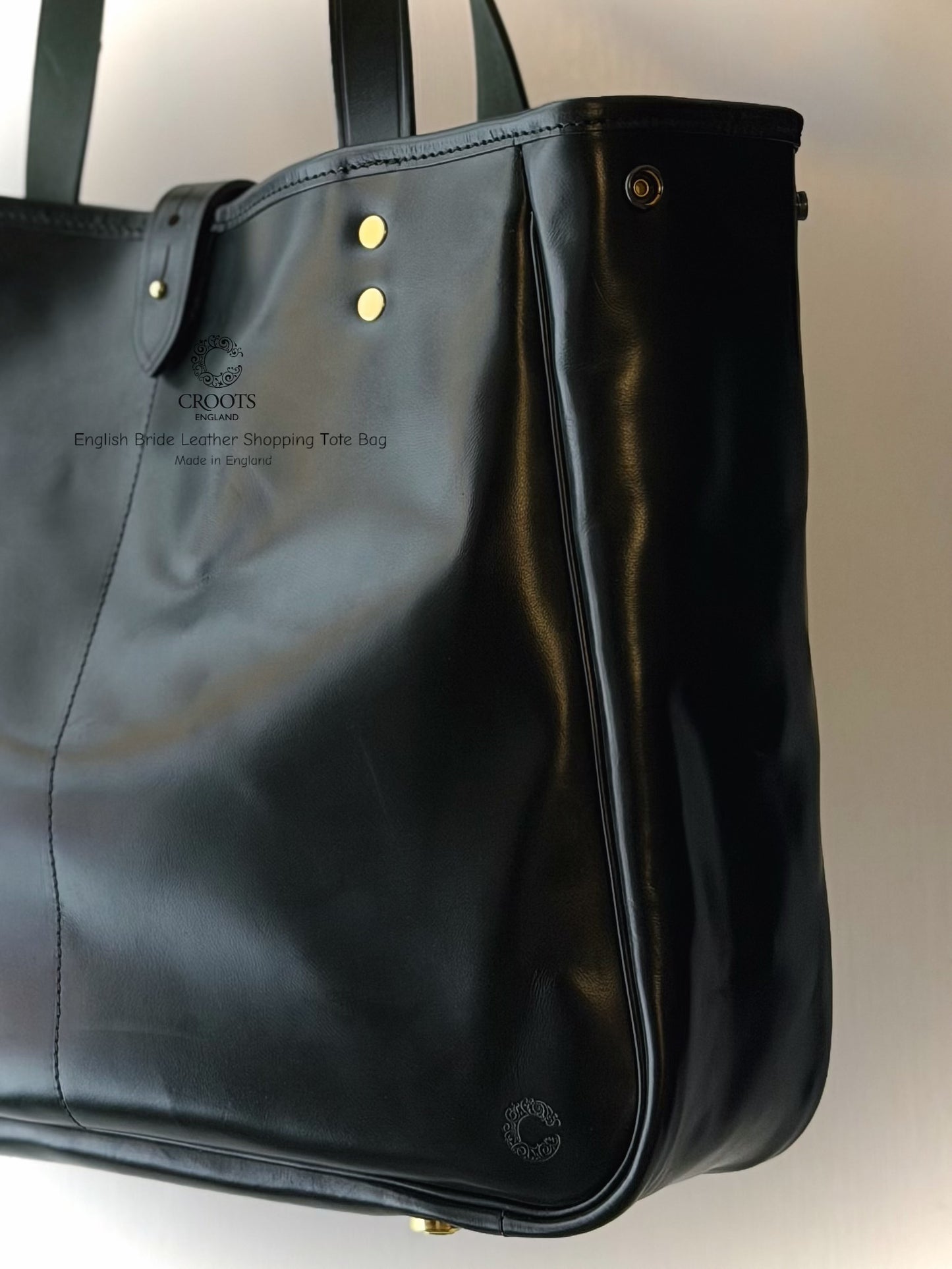 CROOTS X HOUSES MALTON Bridle Angle Tote