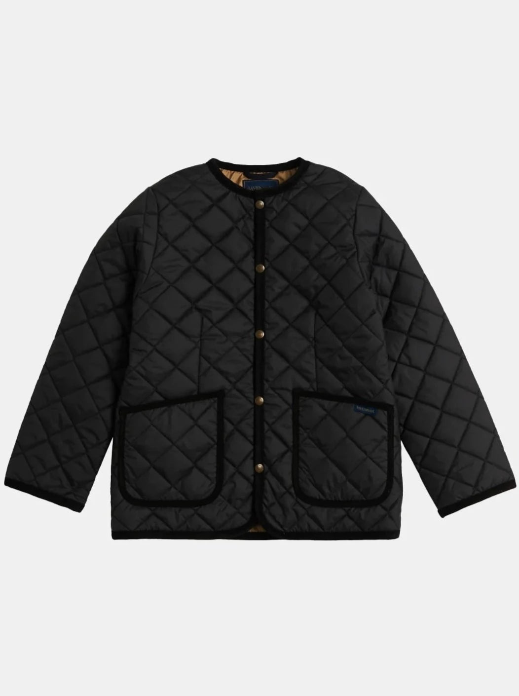 LVH  Contrast CORNARD Lavenster Quilted Jacket Lamp black
