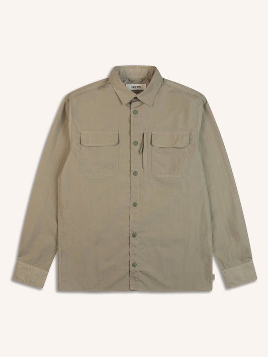 KHE Edzell Overshirt Nylon Light Grey