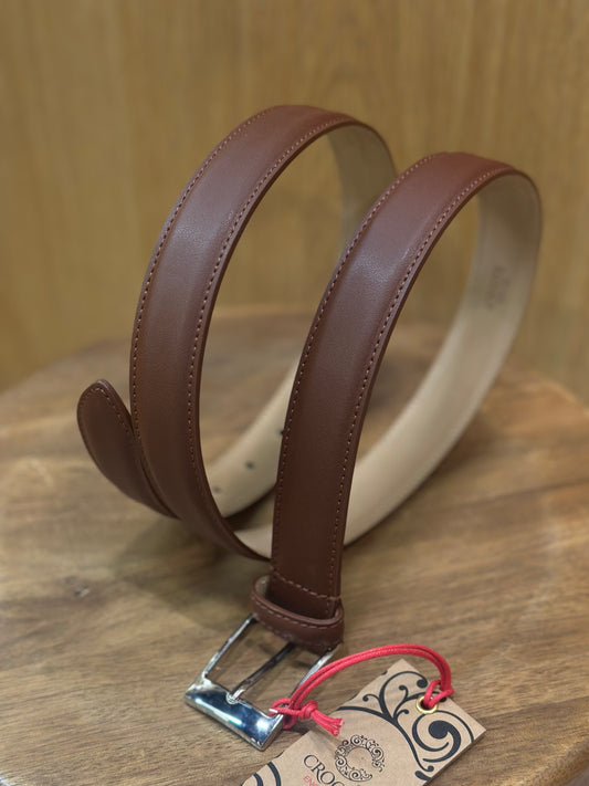 CRT Dress Calf Leather Belt Belt 30mm