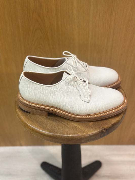TKS ROBERT Leather Sole Grain White