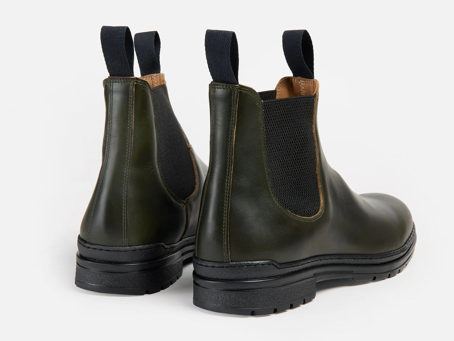 GRL The Baslow Chelsea Boot - Horween Chromexcel Forest Green