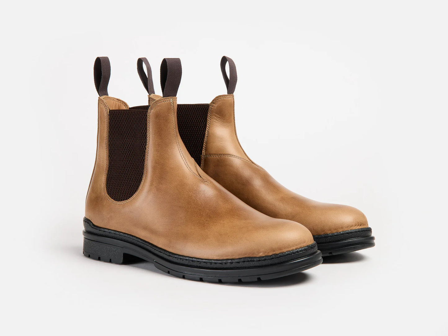 GRL The Baslow Chelsea Boot - Horween Chromexcel Natural