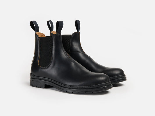 GRL The Baslow Chelsea Boot - Horween Chromexcel Black
