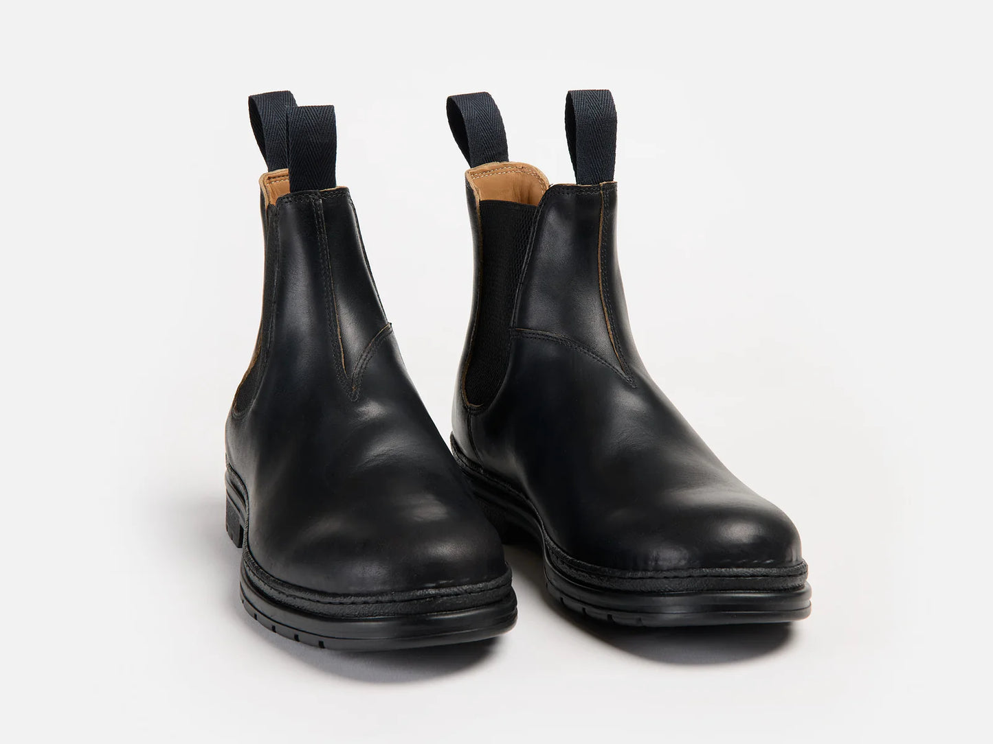 GRL The Baslow Chelsea Boot - Horween Chromexcel Black