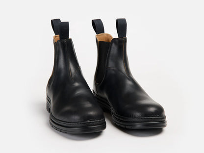 GRL The Baslow Chelsea Boot - Horween Chromexcel Black