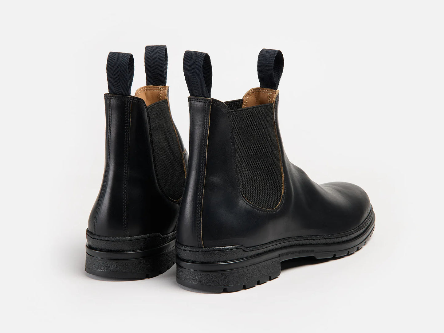 GRL The Baslow Chelsea Boot - Horween Chromexcel Black