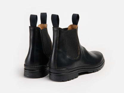 GRL The Baslow Chelsea Boot - Horween Chromexcel Black