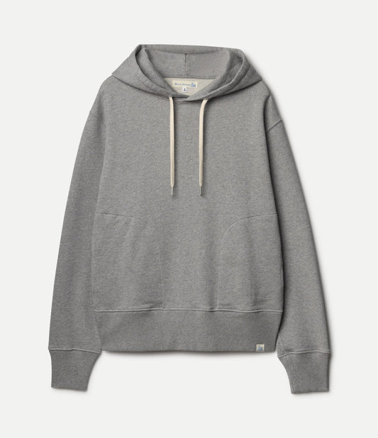 MERZB Authentic Fleece Classic Fit Hoodie Grey Mel