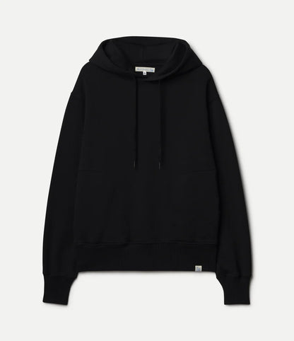 MERZB Authentic Fleece Classic Fit Hoodie Deep Black
