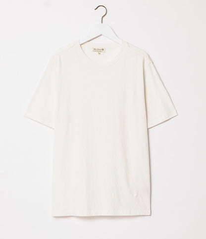 MERZB LINEN01 Relaxed Fit T-Shirt Linen Organic Cotton 4oz White