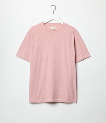 MZB HPT01 Relaxed Fit T-Shirt Cotton/ Hemp 5.4oz Faded Peach