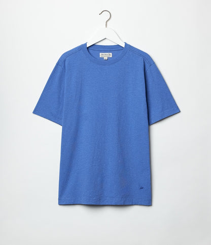 MZB HPT01 Relaxed Fit T-Shirt Cotton/ Hemp 5.4oz Faded Blue