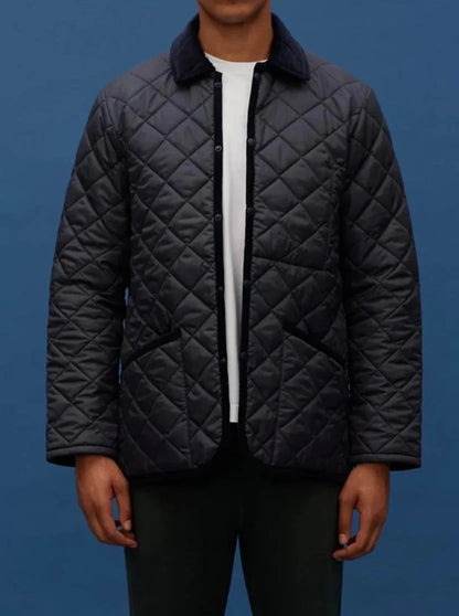 LVH RAYDON Lavenster Quilted jacket Navy